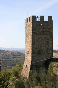 La torre del Castello di Mongiovino